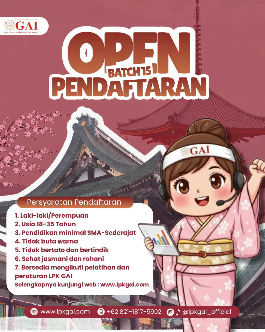 Info Open Batch 15