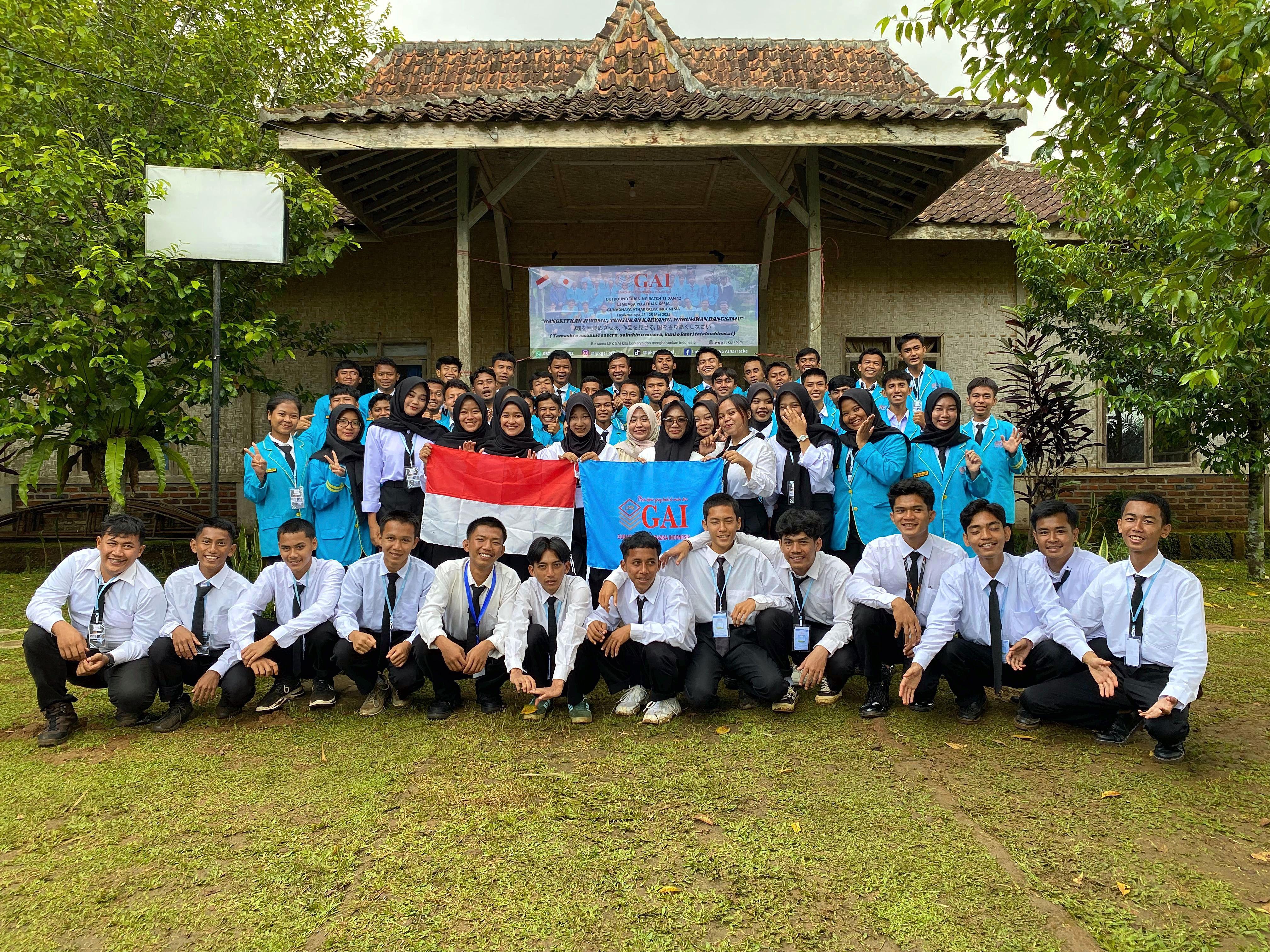 Outbound Training: Program Wajib LPK GAI untuk Cetak Generasi Pengusaha Pasca Program Magang Jepang